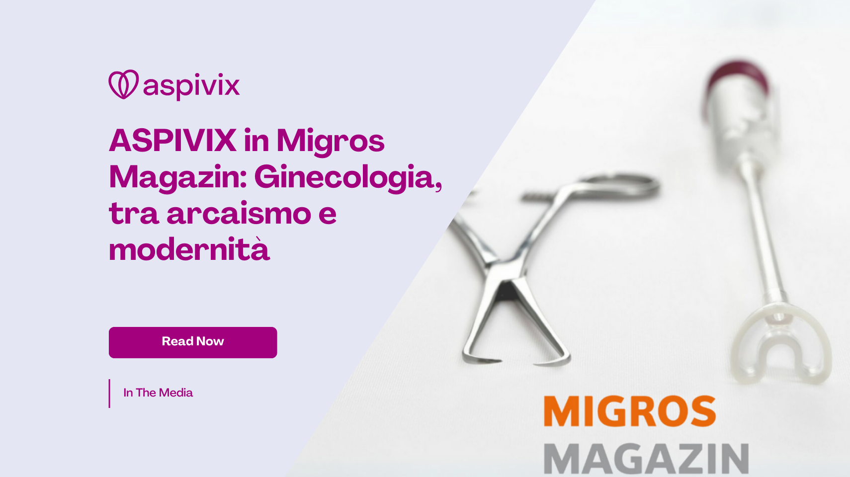 ASPIVIX in Migros Magazin_ Gynecology, between archaism and modernity