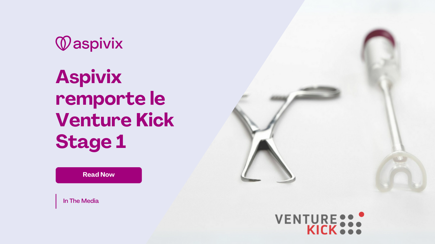 Aspivix Awarded Venture Kick Stage 1