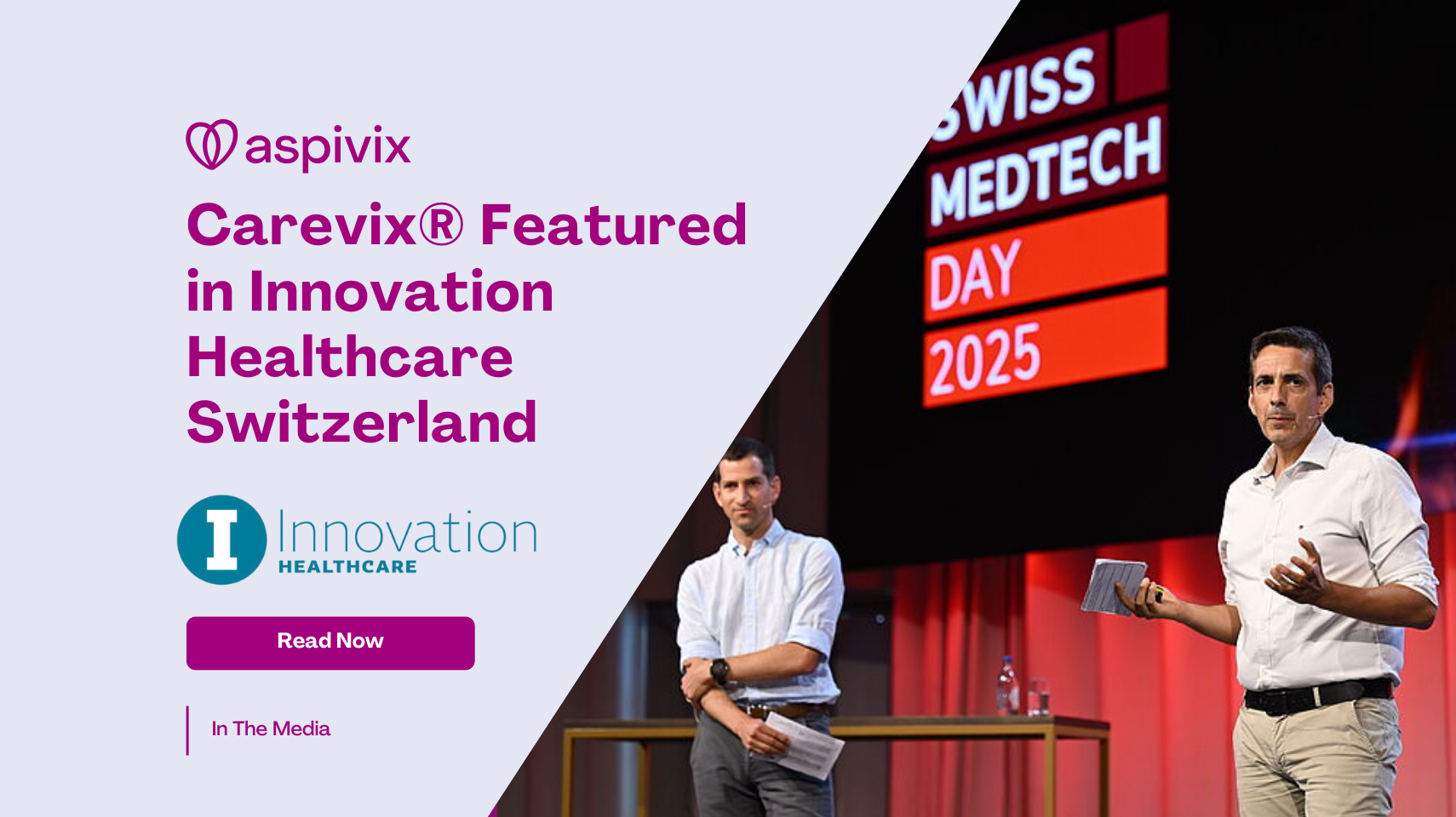 Carevix® Featured in Innovation Healthcare Switzerland