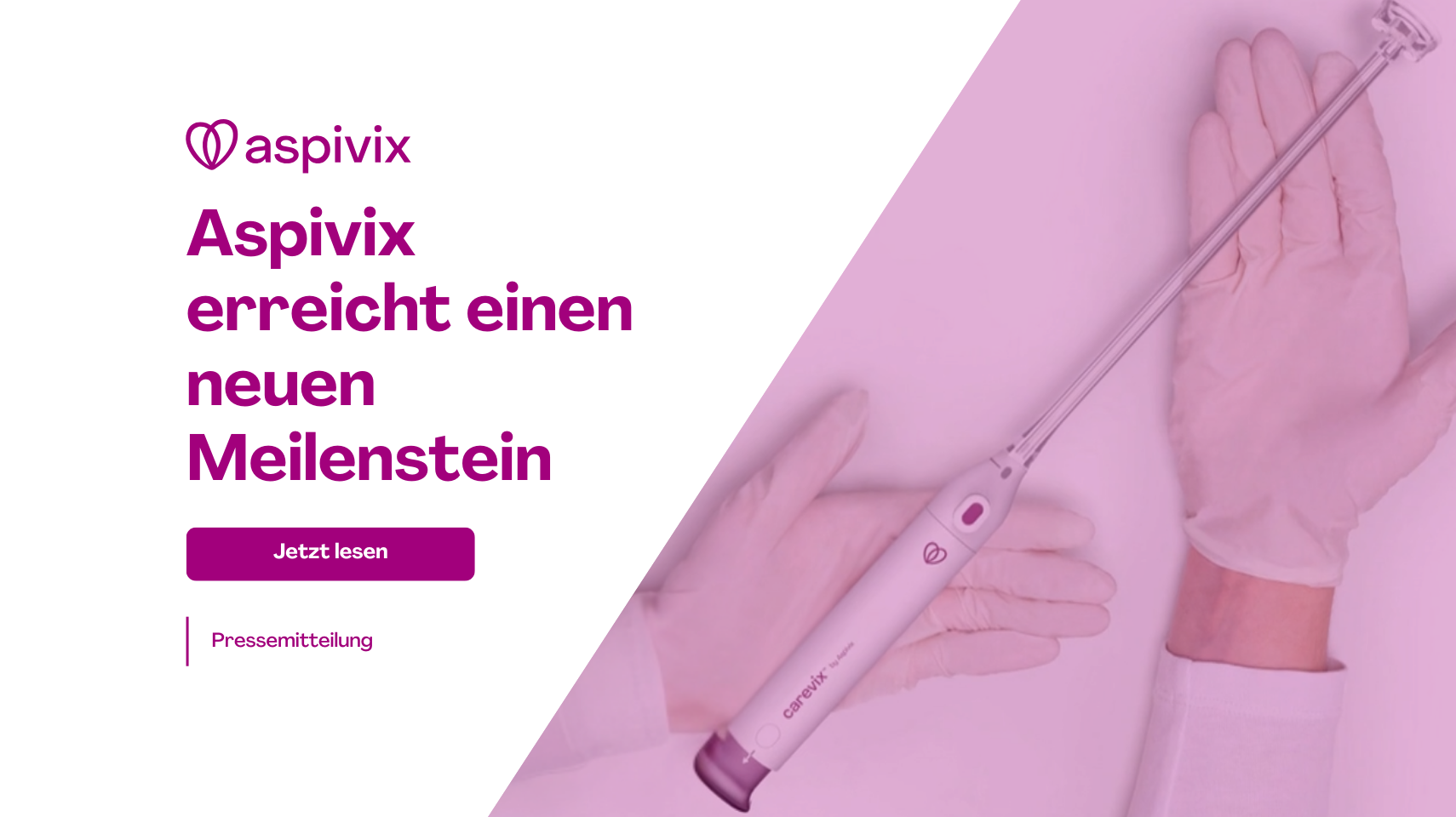 Aspivix erreicht einen neuen Meilenstein