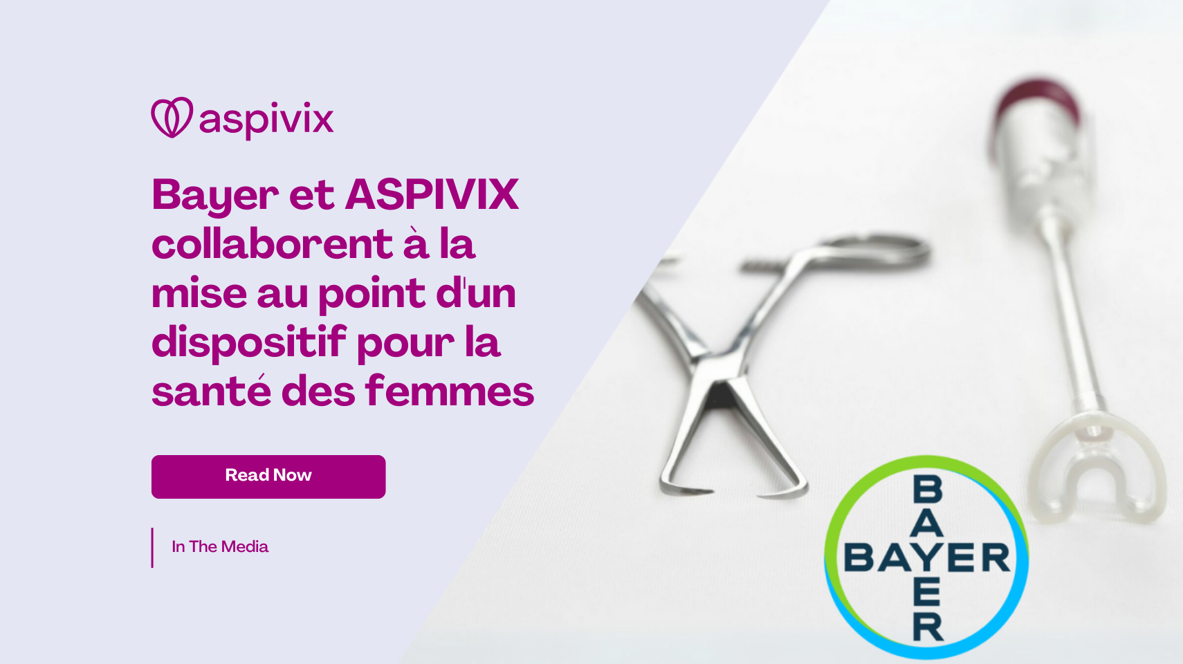 Bayer and ASPIVIX collaborate on women’s health device