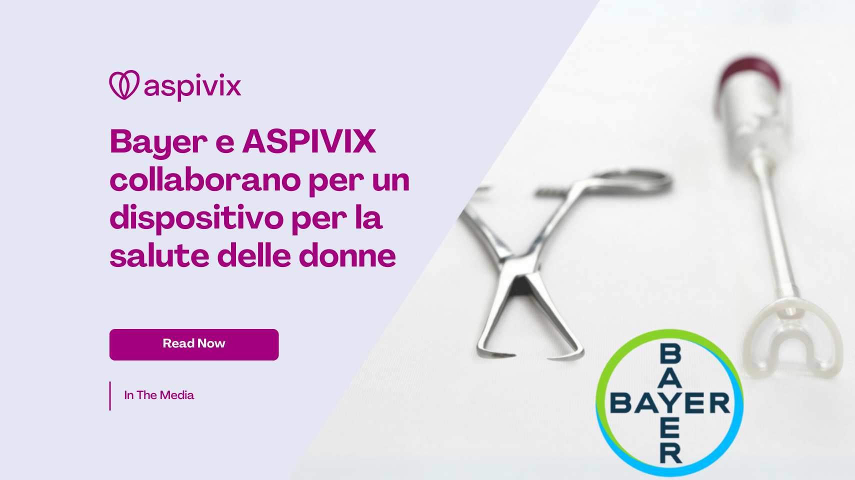 Bayer and ASPIVIX collaborate on women’s health device