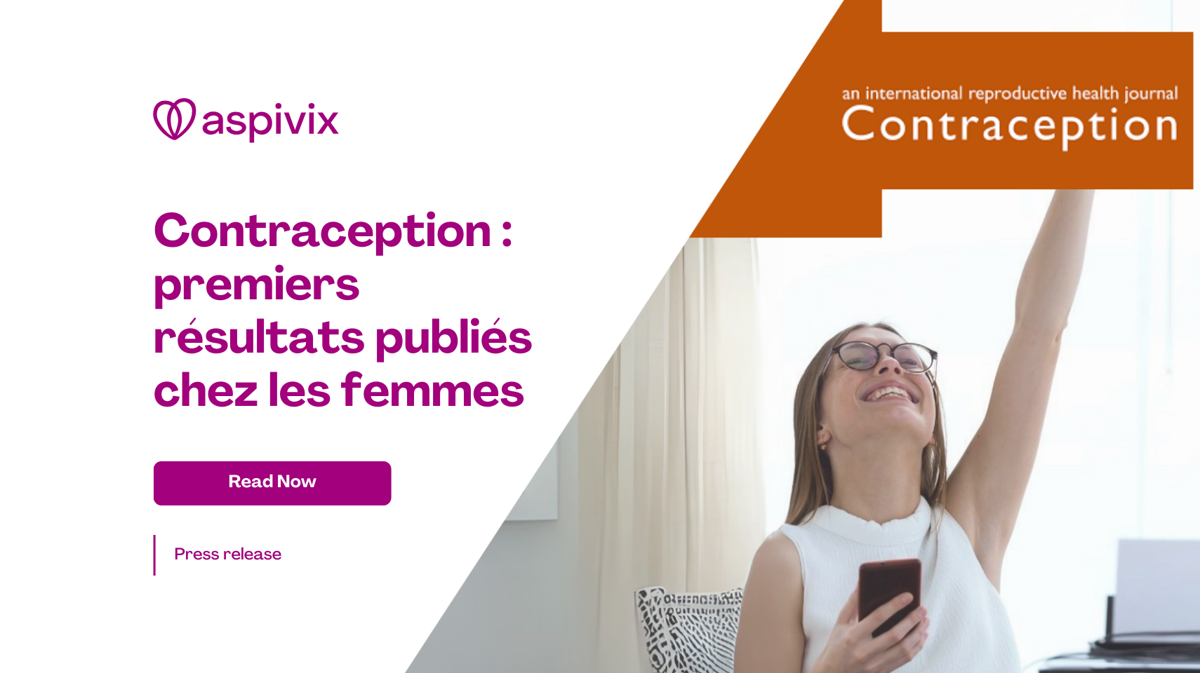 Contraception Published First-in-Women Results
