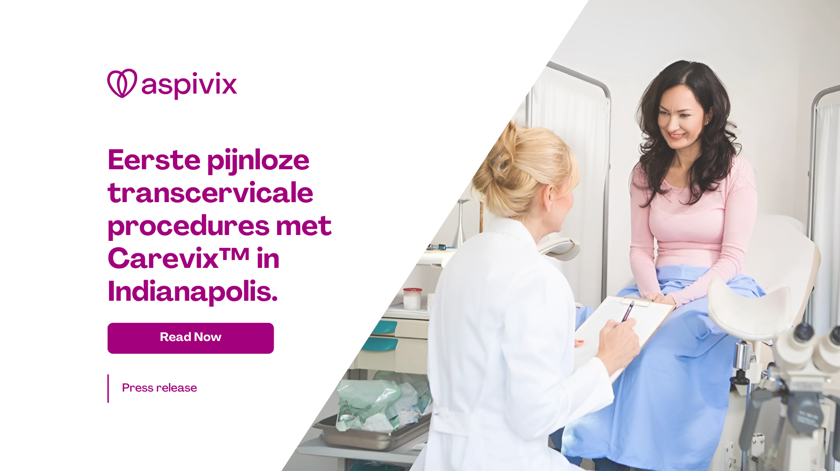 First Painless transcervical procedures with Carevix™ in Indianapolis