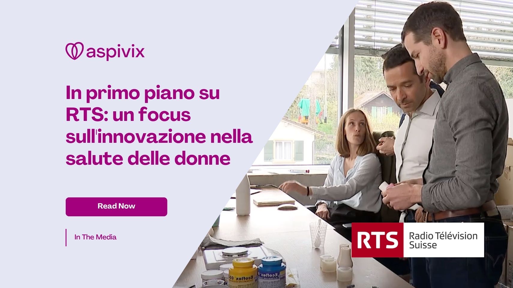 ITALIAN Featured on RTS A Spotlight on Innovation in Women's Health